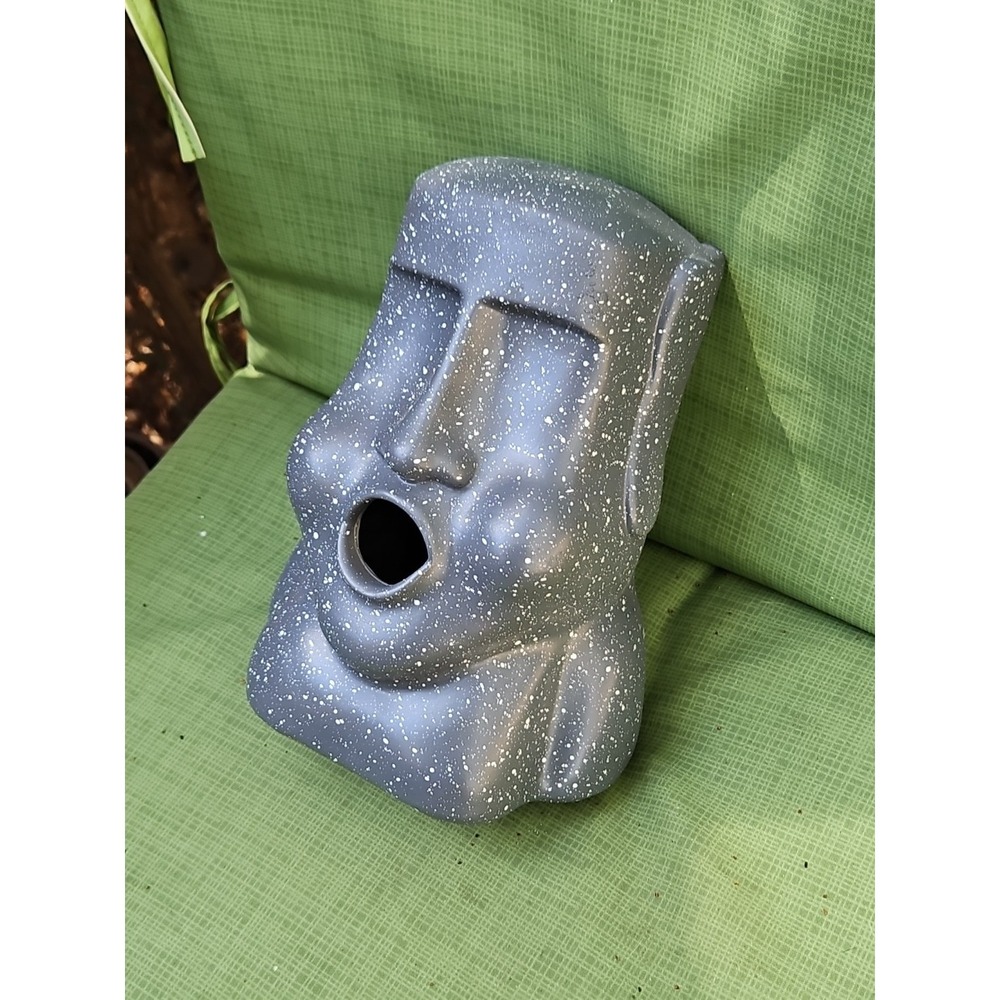 Easter Head Tissue Box Napkin Holder Stone Head Moai Box Tissue Dispenser